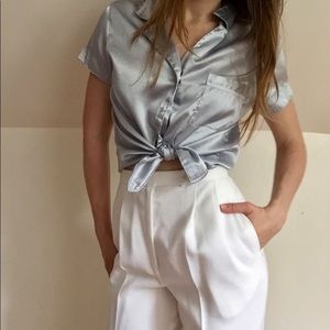 Vintage White Trousers